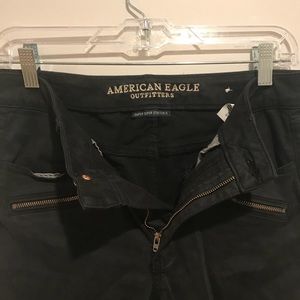 American Eagle Stretch X Black Skinny Jeans